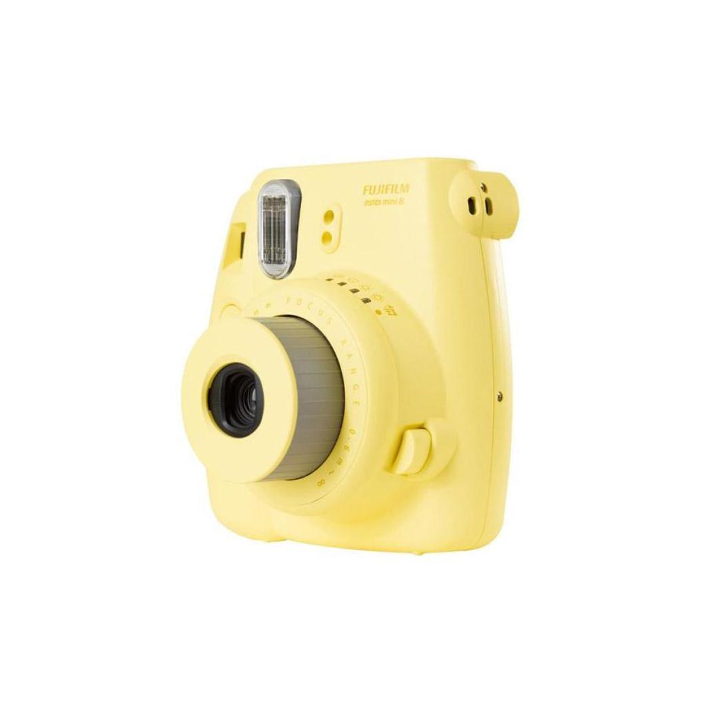 Instantané Instax Mini 8 - Jaune + Fujifilm Instax Lens 60mm f/12.7 f/12.7 Reconditionné - Fujifilm reconditionné disponible sur Backmarket