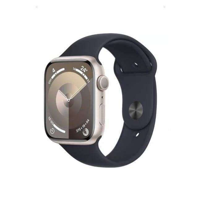 Acheter Apple Watch Series 9 (2023) GPS 45 mm - Aluminium Lumière stellaire - Bracelet sport Noir Reconditionné - 270,00 € Apple Watch Series 9 (2023) GPS 45 mm - Aluminium Lumière stellaire - Bracelet sport Noir Reconditionné - Apple reconditionné disponible sur Backmarket