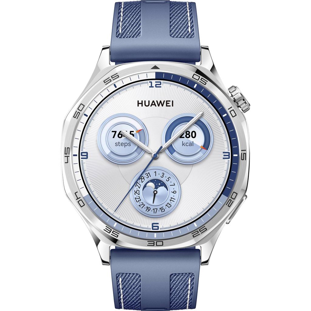 Montre Huawei Cardio GPS WATCH GT5 - Blue Reconditionné - Huawei reconditionné disponible sur Backmarket