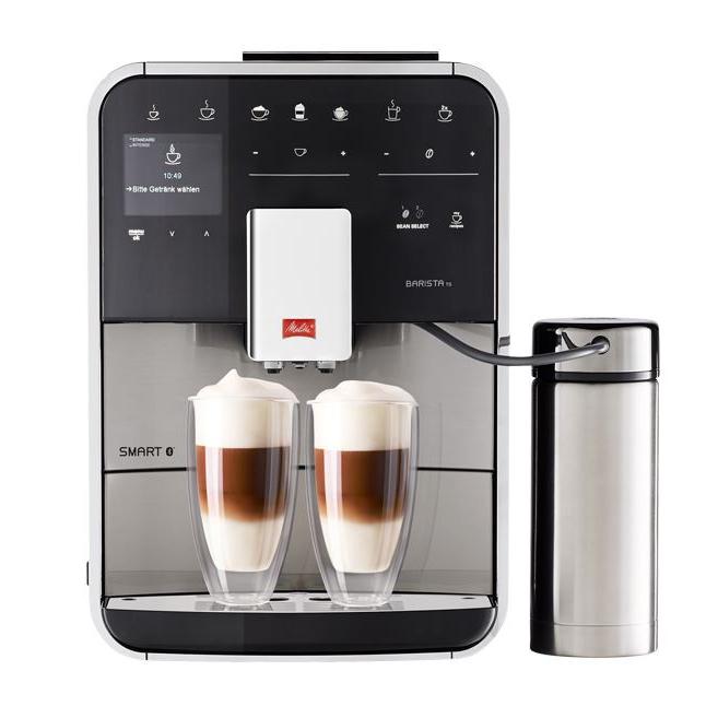 Expresso avec broyeur Sans capsules Melitta Barista TS Smart Connectée Inox F860-100 1,8000L - Noir - Reconditionné Melitta sur Backmarket