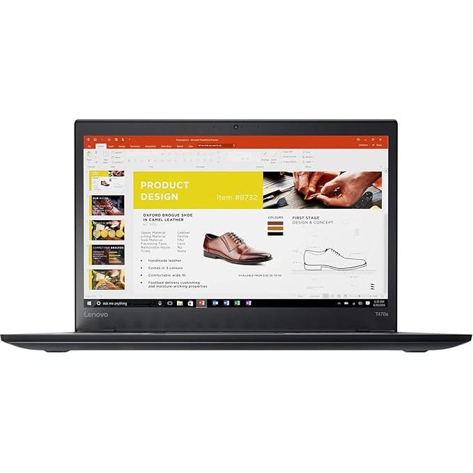 L'ordinateur Obsolète - Lenovo ThinkPad T470s 14-inch avec ChromeOS - [ Core i5 - Gen 6 (U) ] - 20GB - 256 GO SSD - QWERTY - Italien Reconditionné - Lenovo reconditionné disponible sur Backmarket