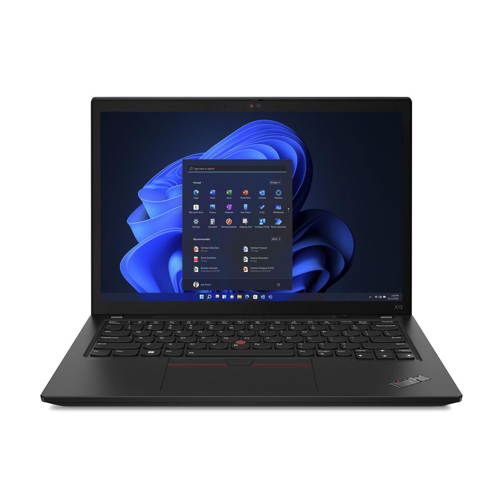 Lenovo ThinkPad X13 G3 13"" Core i5 1.3 GHz - SSD 256 Go - 16 Go QWERTZ - Allemand Reconditionné - Lenovo reconditionné disponible sur Backmarket