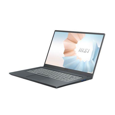 MSI Modern 15 A10M 15"" Core i3 2.1 GHz - SSD 256 Go - 8 Go AZERTY - Français Reconditionné - MSI reconditionné disponible sur Backmarket
