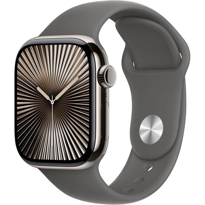 Acheter Apple Watch Series 10 (2024) GPS + Cellular 42 mm - Titane Naturel - Bracelet sport Gris Reconditionné - 355,00 € Apple Watch Series 10 (2024) GPS + Cellular 42 mm - Titane Naturel - Bracelet sport Gris Reconditionné - Apple reconditionné disponible sur Backmarket
