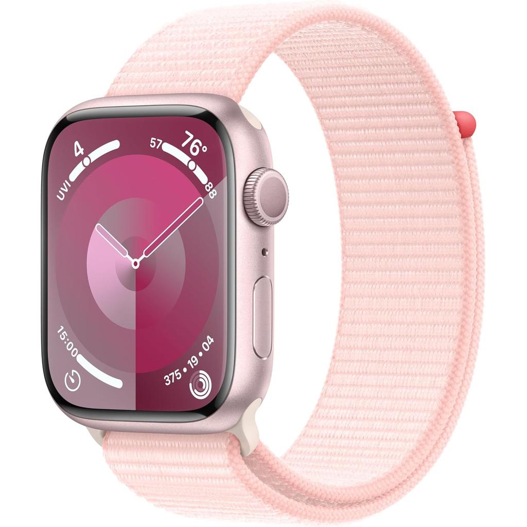 Apple Watch Series 9 (2023) GPS 41 mm - Aluminium Rose - Boucle sport Rose