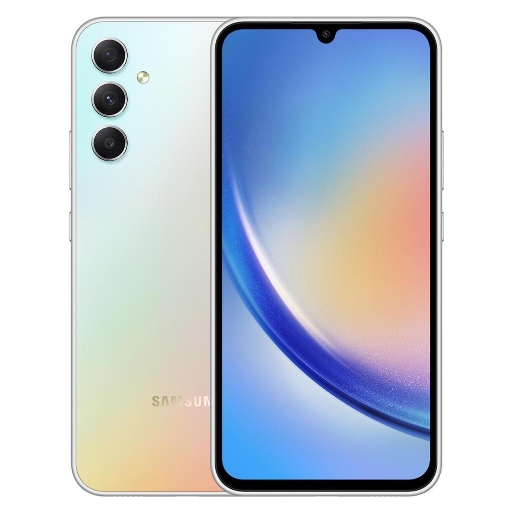 Galaxy A34 128 Go - Argent - Débloqué Reconditionné - Samsung reconditionné disponible sur Backmarket