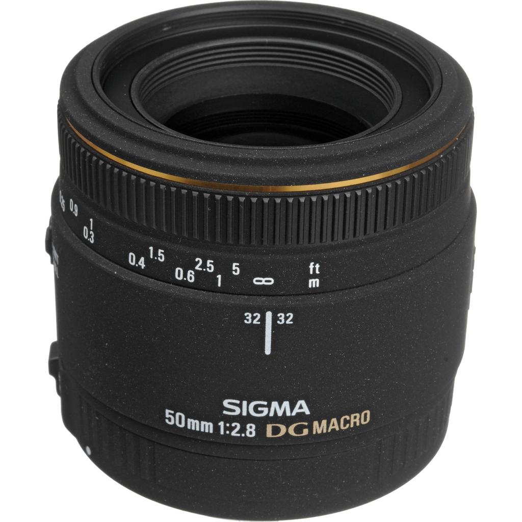 Objectif Sigma EF EX DG Macro Canon 50 mm f/2.8 Reconditionné - Sigma reconditionné disponible sur Backmarket