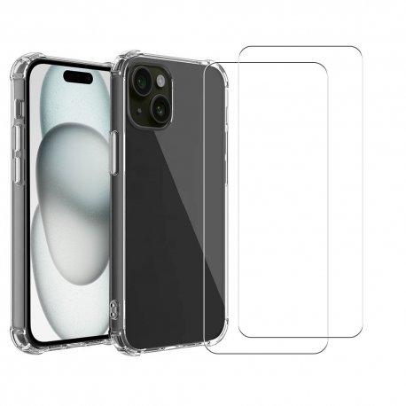 Acheter Coque iPhone 15 et 2 écrans de protection - TPU - Transparent Reconditionné - 21,99 € Coque iPhone 15 et 2 écrans de protection - TPU - Transparent Reconditionné - N/A reconditionné disponible sur Backmarket