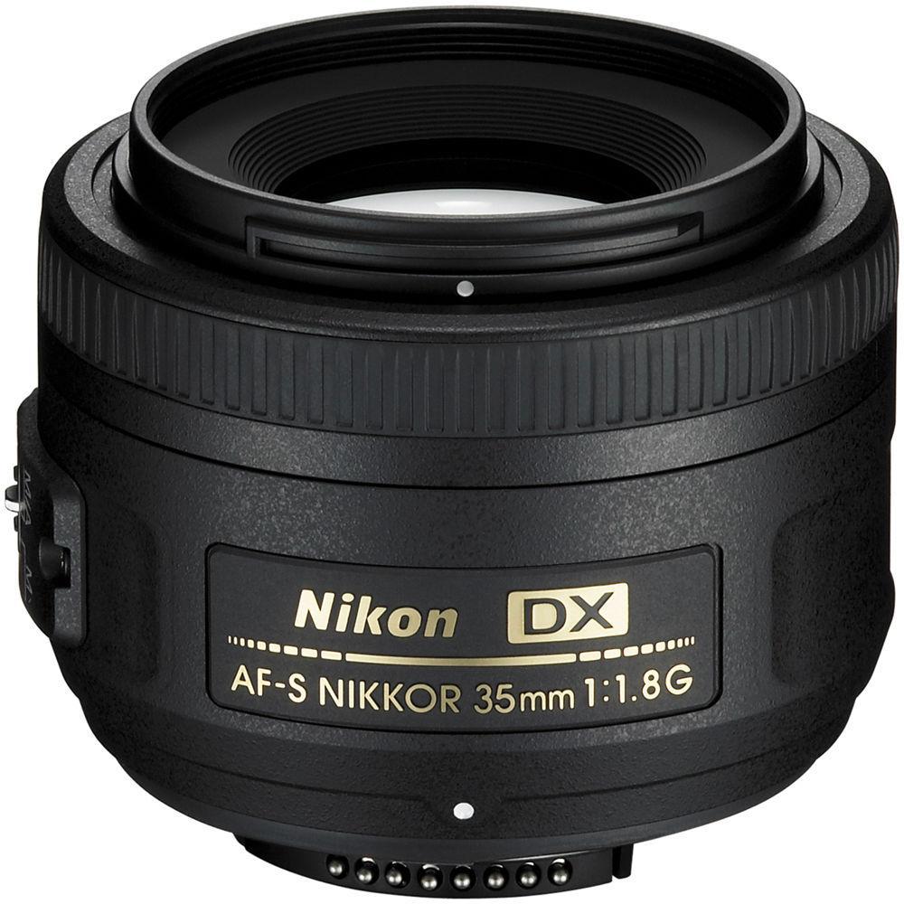 Objectif Nikon F AF-S Nikkor G DX Nikon 35 mm f/1.8 Reconditionné - Nikon reconditionné disponible sur Backmarket