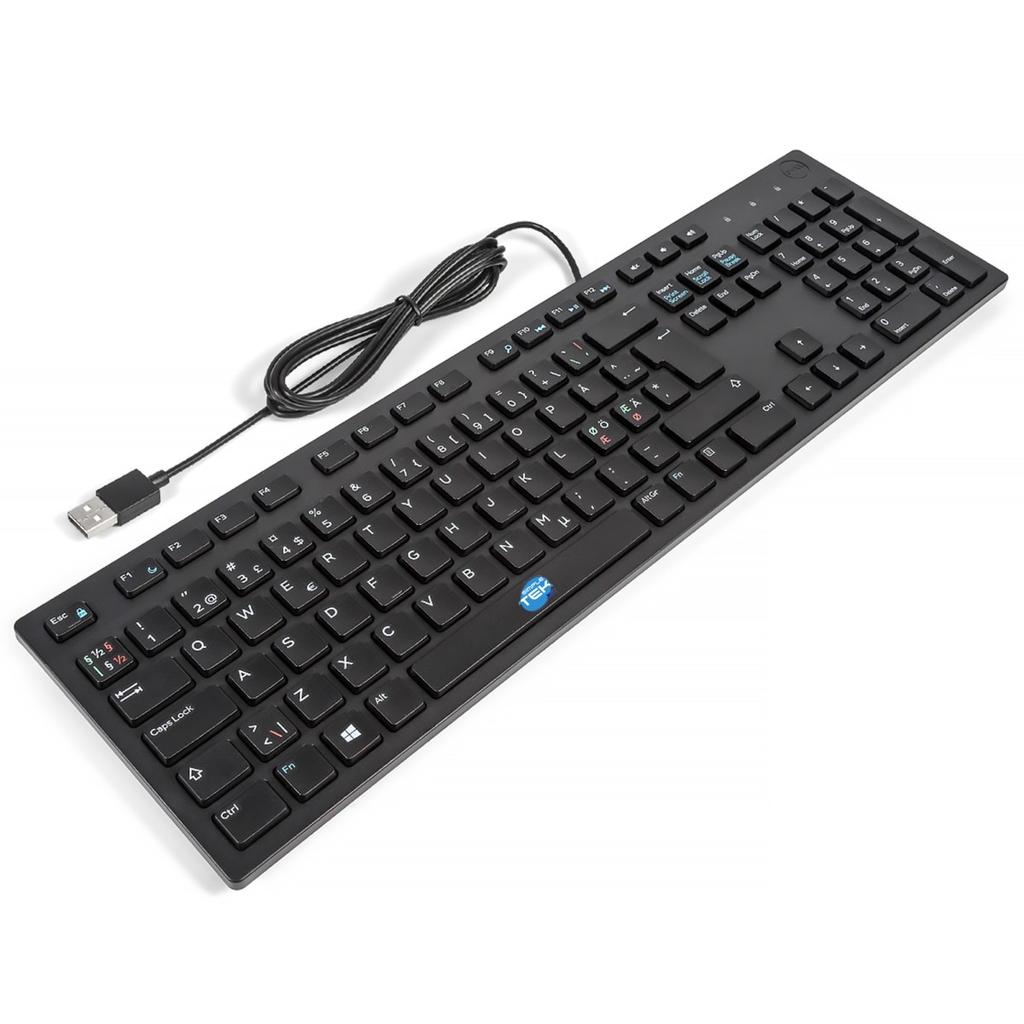 Clavier Dell QWERTY Nordique KB216 Reconditionné - Dell reconditionné disponible sur Backmarket