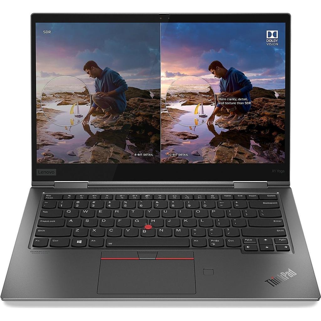 Lenovo ThinkPad X1 Yoga G5 14"" Core i7 1.8 GHz - SSD 256 Go - 16 Go QWERTY - Finnois Reconditionné - Lenovo reconditionné disponible sur Backmarket