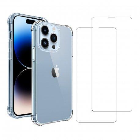 Acheter Coque iPhone 14 Pro Max et 2 écrans de protection - TPU - Transparent Reconditionné - 21,99 € Coque iPhone 14 Pro Max et 2 écrans de protection - TPU - Transparent Reconditionné - N/A reconditionné disponible sur Backmarket