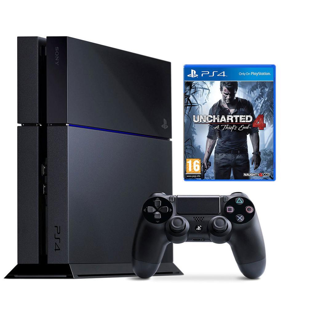 Acheter PlayStation 4 1000Go - Noir + Uncharted 4 Reconditionné - 204,12 € PlayStation 4 1000Go - Noir + Uncharted 4 Reconditionné - Sony reconditionné disponible sur Backmarket