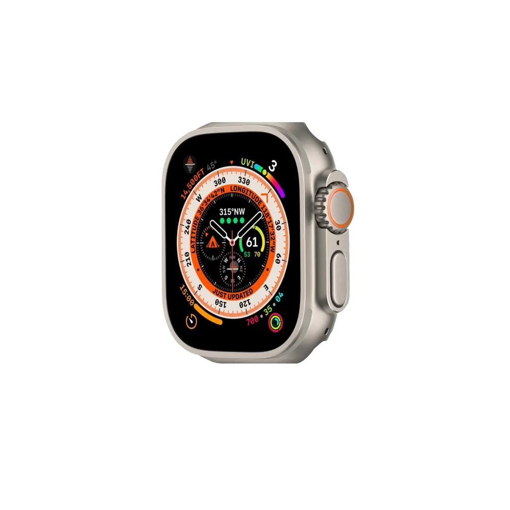 Apple Watch Ultra (2022) - (bracelet non inclus) - GPS + Cellular 49 mm - Titane naturel