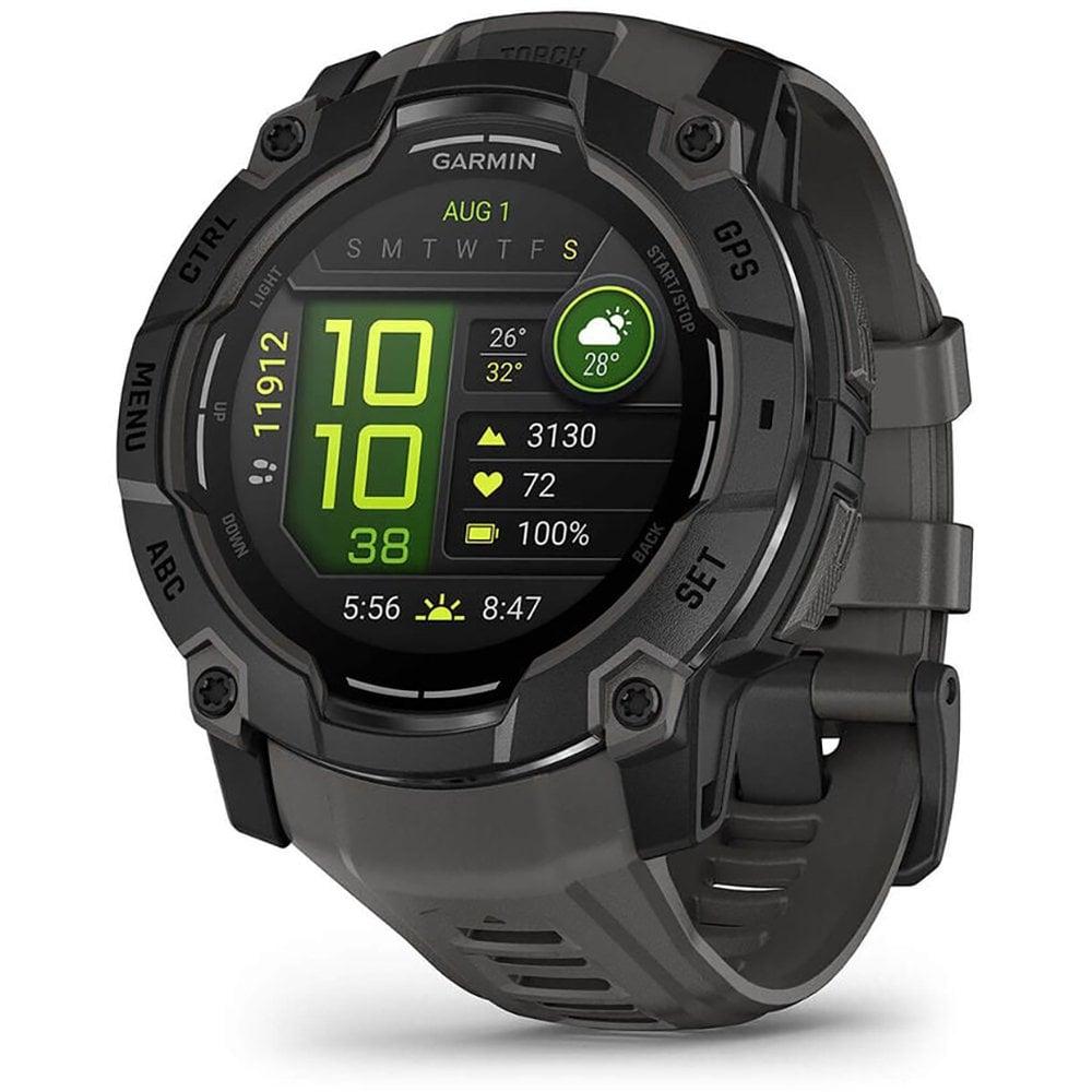 Montre Garmin GPS Instinct 3 - Noir Reconditionné - Garmin reconditionné disponible sur Backmarket