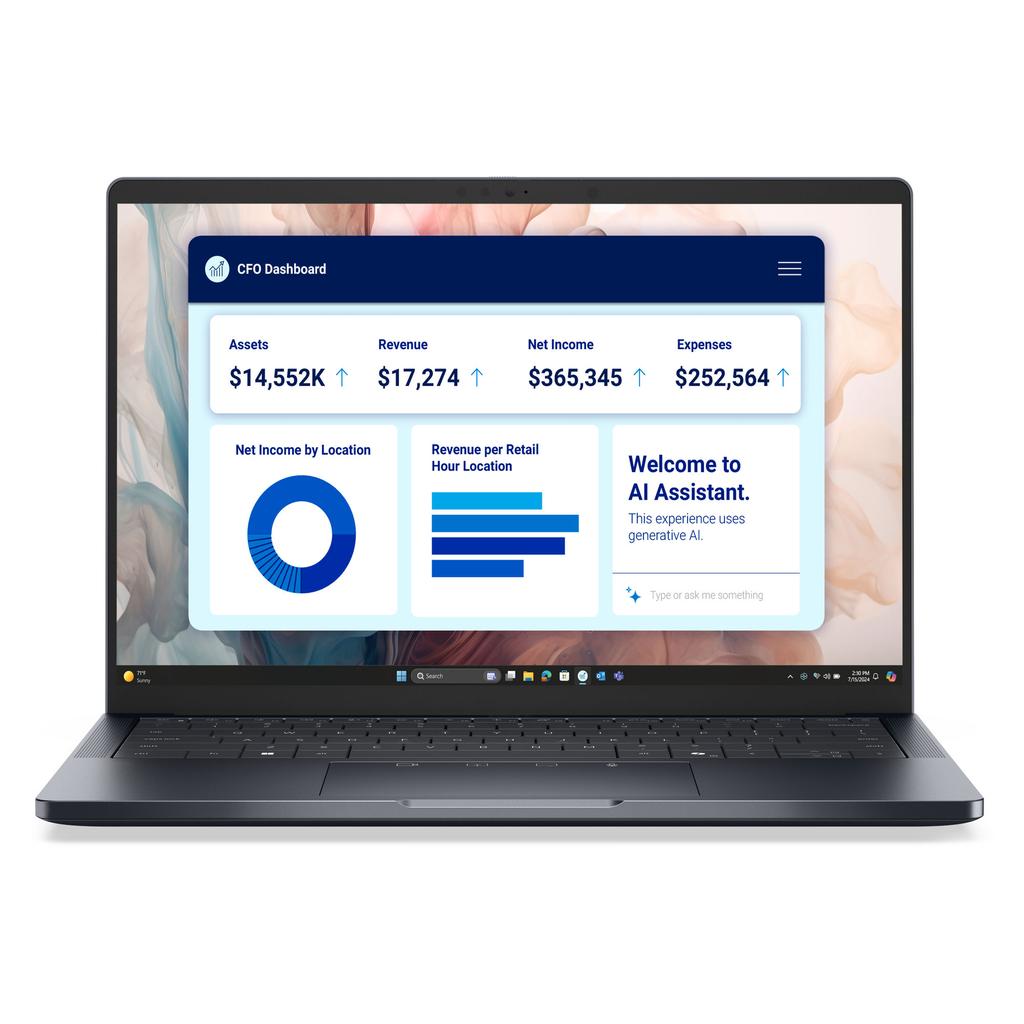 Dell Pro 14 Premium PA14250 14"" Core Ultra 5 2.1 GHz - SSD 512 Go - 16 Go AZERTY - Français Reconditionné - Dell reconditionné disponible sur Backmarket