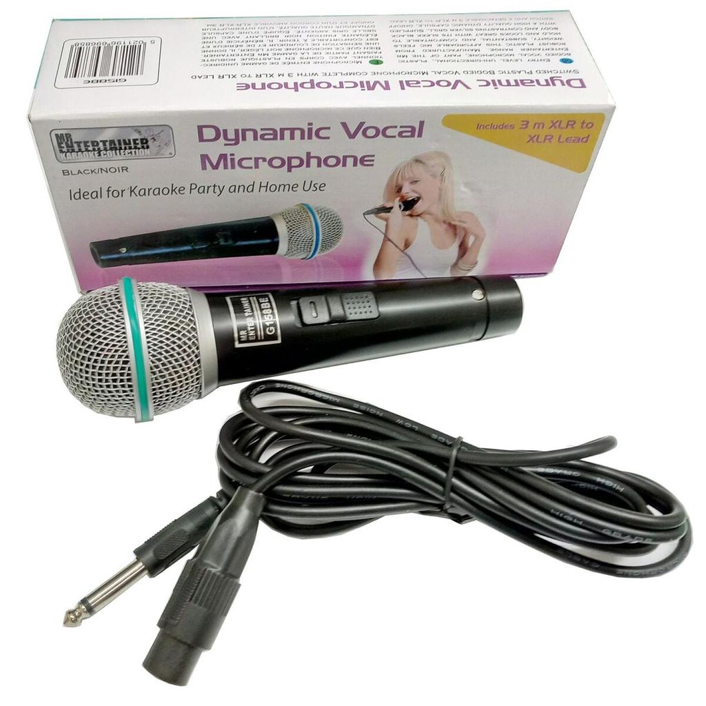 Accessoires audio Mr. Entertainer Dynamic Vocal Microphone 600 ohm Reconditionné - N/A reconditionné disponible sur Backmarket