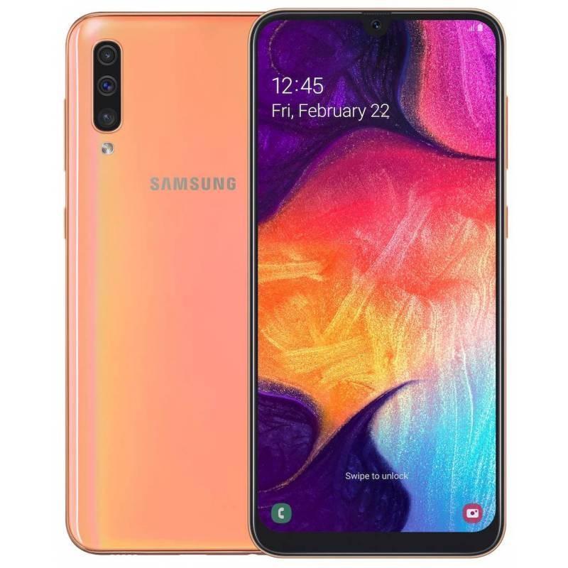Galaxy A50 128 Go - Corail - Débloqué Reconditionné - Samsung reconditionné disponible sur Backmarket