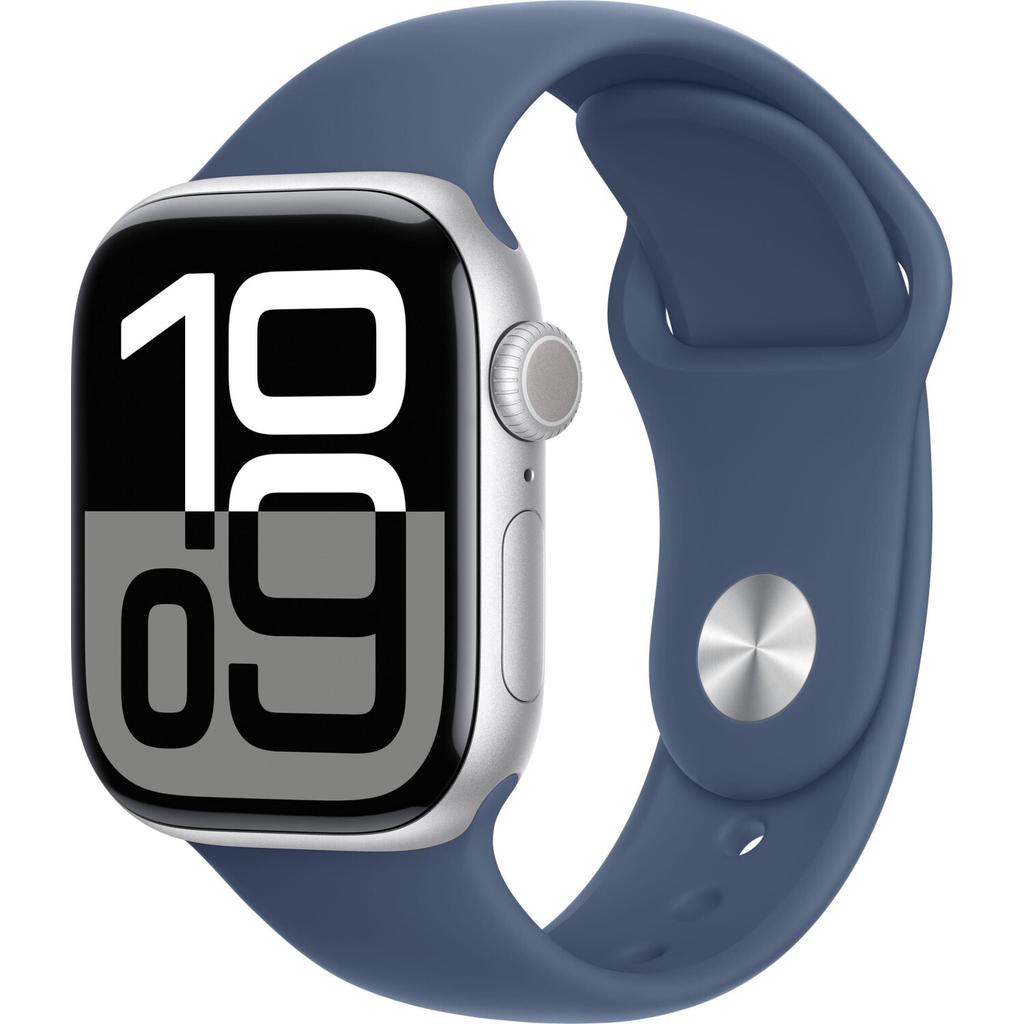 Acheter Apple Watch Series 10 (2024) GPS 42 mm - Aluminium Argent - Bracelet sport Bleu Reconditionné - 280,00 € Apple Watch Series 10 (2024) GPS 42 mm - Aluminium Argent - Bracelet sport Bleu Reconditionné - Apple reconditionné disponible sur Backmarket