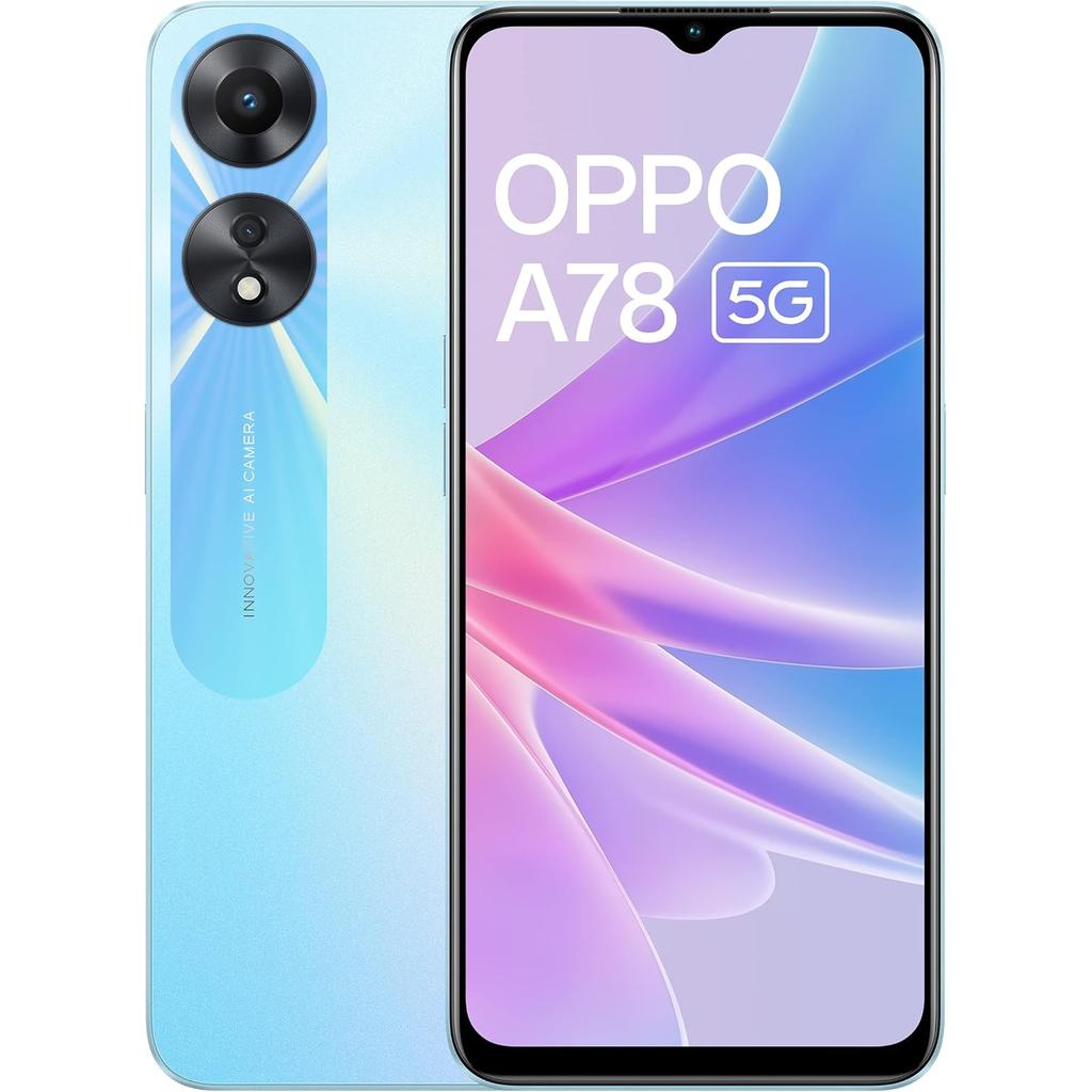 OPPO A78 5G 128 Go - Bleu - Débloqué Reconditionné - Oppo reconditionné disponible sur Backmarket