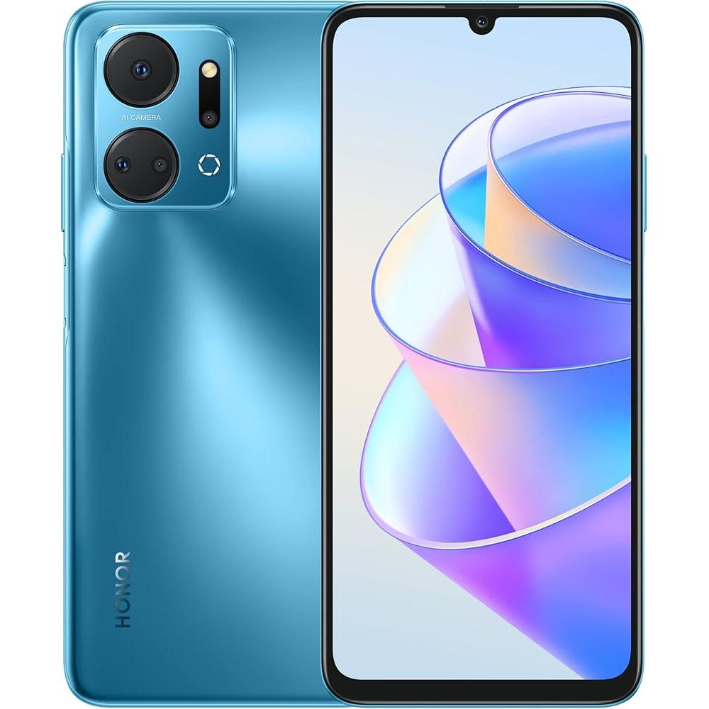 Honor X7a 128 Go - Bleu - Débloqué Reconditionné - Honor reconditionné disponible sur Backmarket