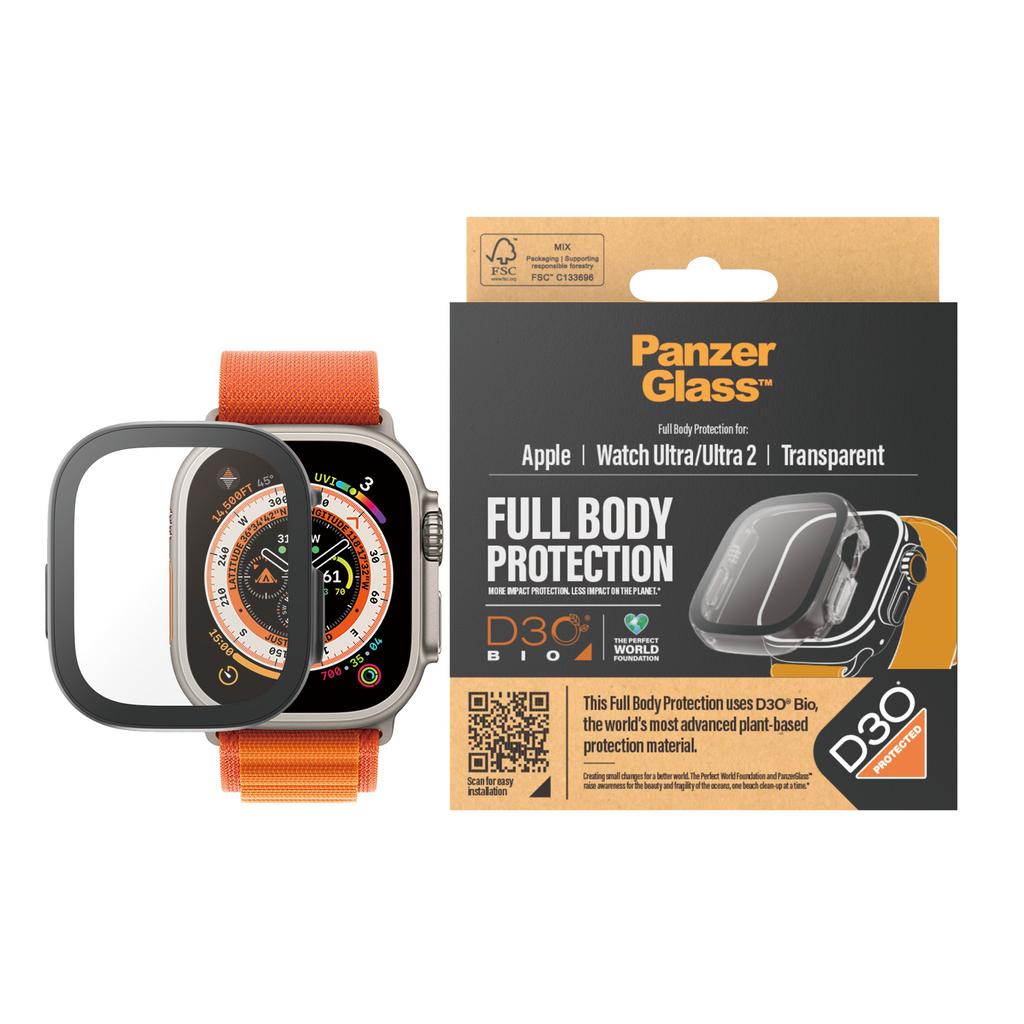 Acheter Coque Apple Watch Ultra - 49 mm - Plastique - Transparente Reconditionné - 29,95 € Coque Apple Watch Ultra - 49 mm - Plastique - Transparente Reconditionné - PanzerGlass reconditionné disponible sur Backmarket
