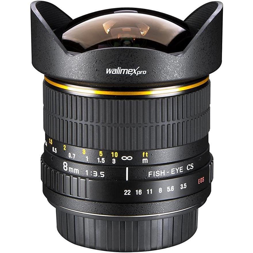 Objectif Walimex Pro 8mm f/3.5 Fish-Eye Lens Nikon F 8mm f/3.5 Reconditionné - Walimex Pro reconditionné disponible sur Backmarket