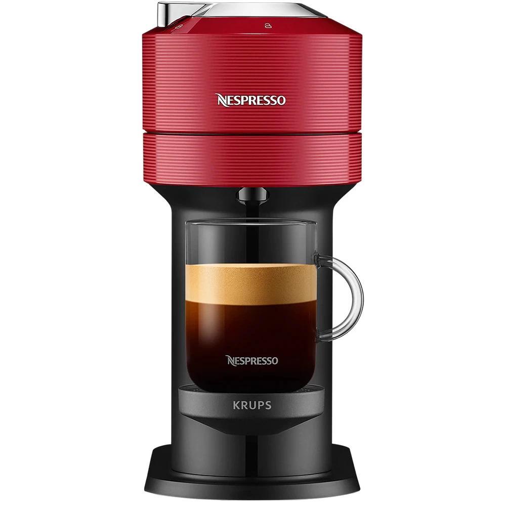 Expresso à capsules Compatible Nespresso Krups Vertuo Next XN910510 L - Rouge Reconditionné - Krups reconditionné disponible sur Backmarket