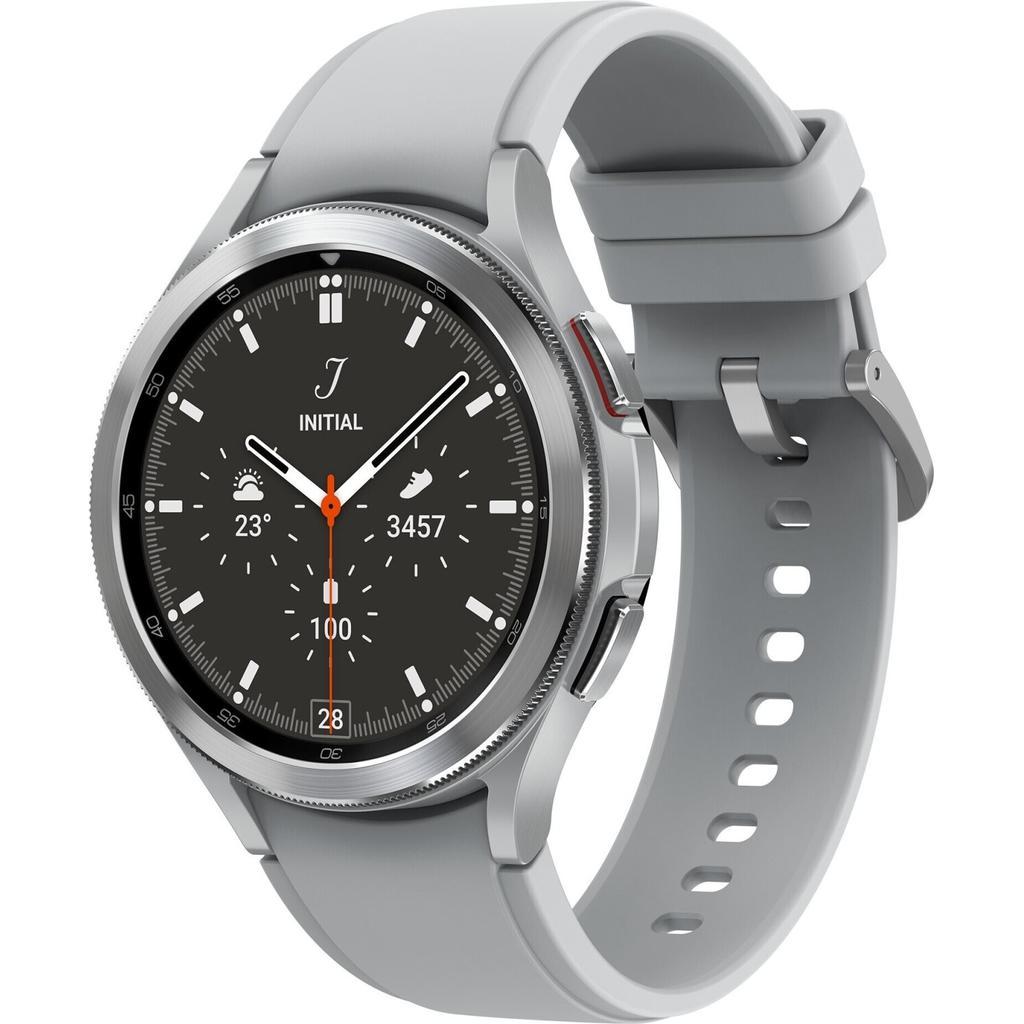 Montre Samsung Cardio GPS Galaxy Watch 4 Classic 4G 46mm - Argent Reconditionné - Samsung reconditionné disponible sur Backmarket
