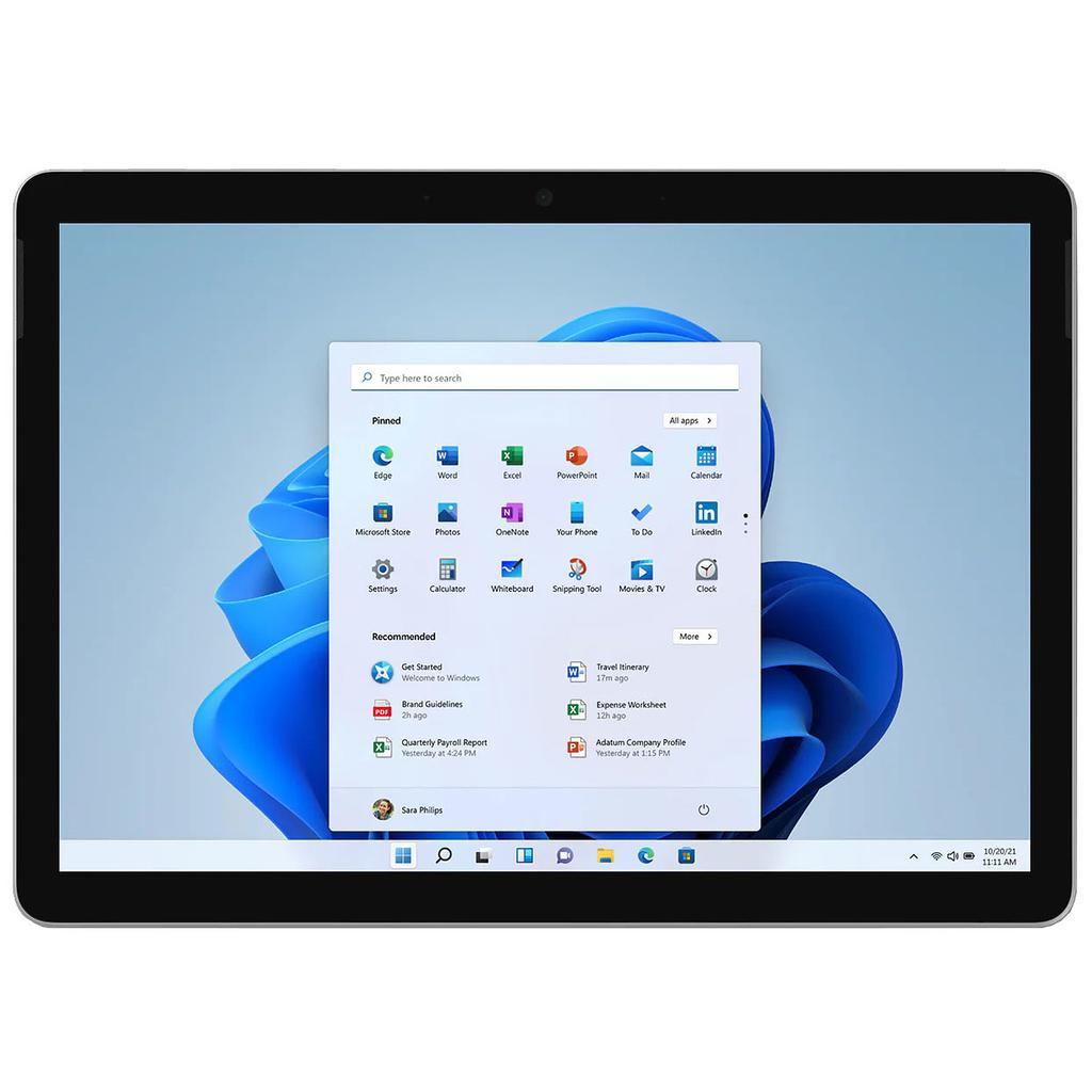 Microsoft Surface Go 3 10"" Pentium Gold 1.1 GHz - SSD 128 Go - 8 Go AZERTY - Français Reconditionné - Microsoft reconditionné disponible sur Backmarket