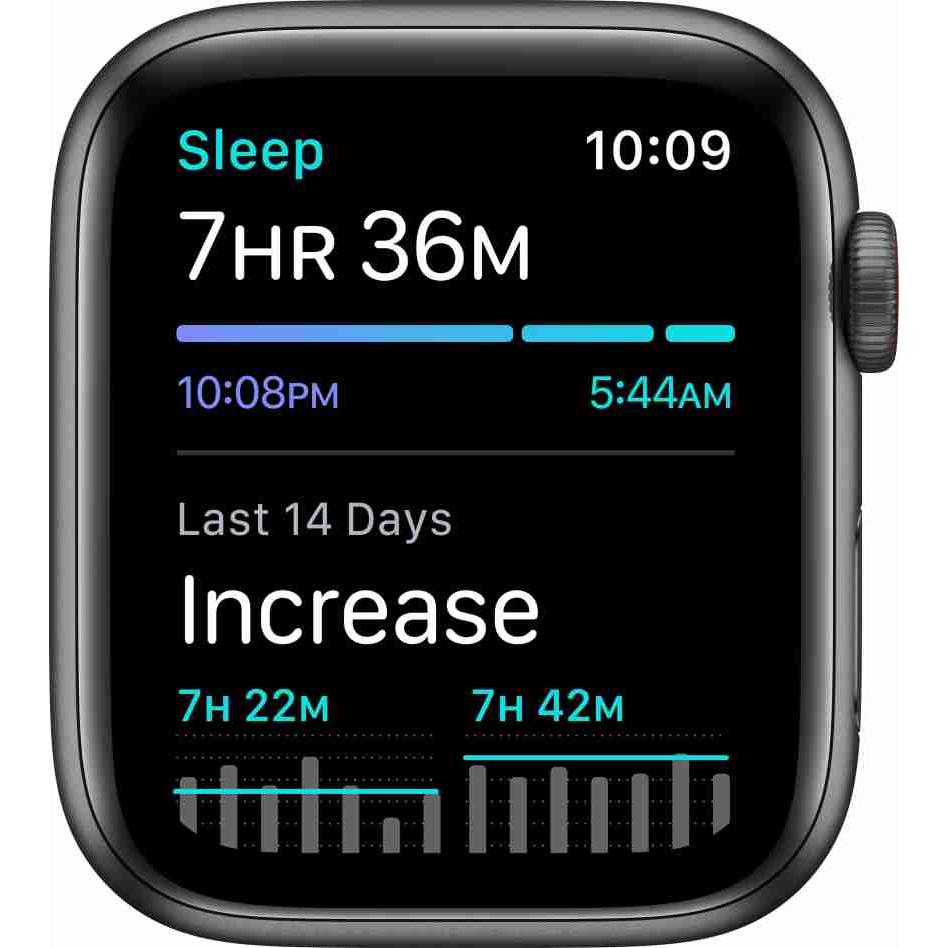 Apple Watch SE Series 1 (2020) - (bracelet non inclus) - GPS 40 mm - Gris sidéral Aluminium Reconditionné - Apple reconditionné disponible sur Backmarket