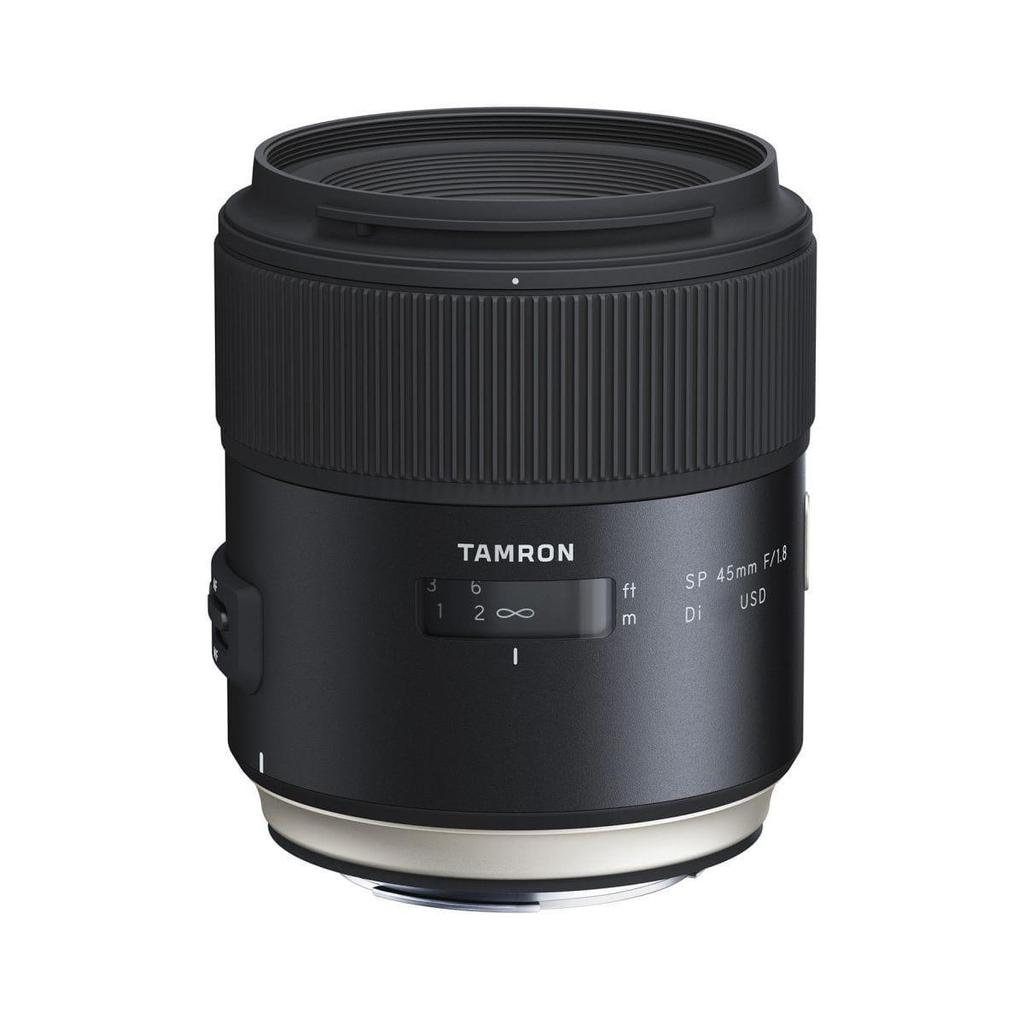 Objectif Tamron SP 45 mm f / 1.8 Di VC USD Canon EF, Nikon F (FX), Sony/Minolta Alpha 45mm 1.8 Reconditionné - Tamron reconditionné disponible sur Backmarket