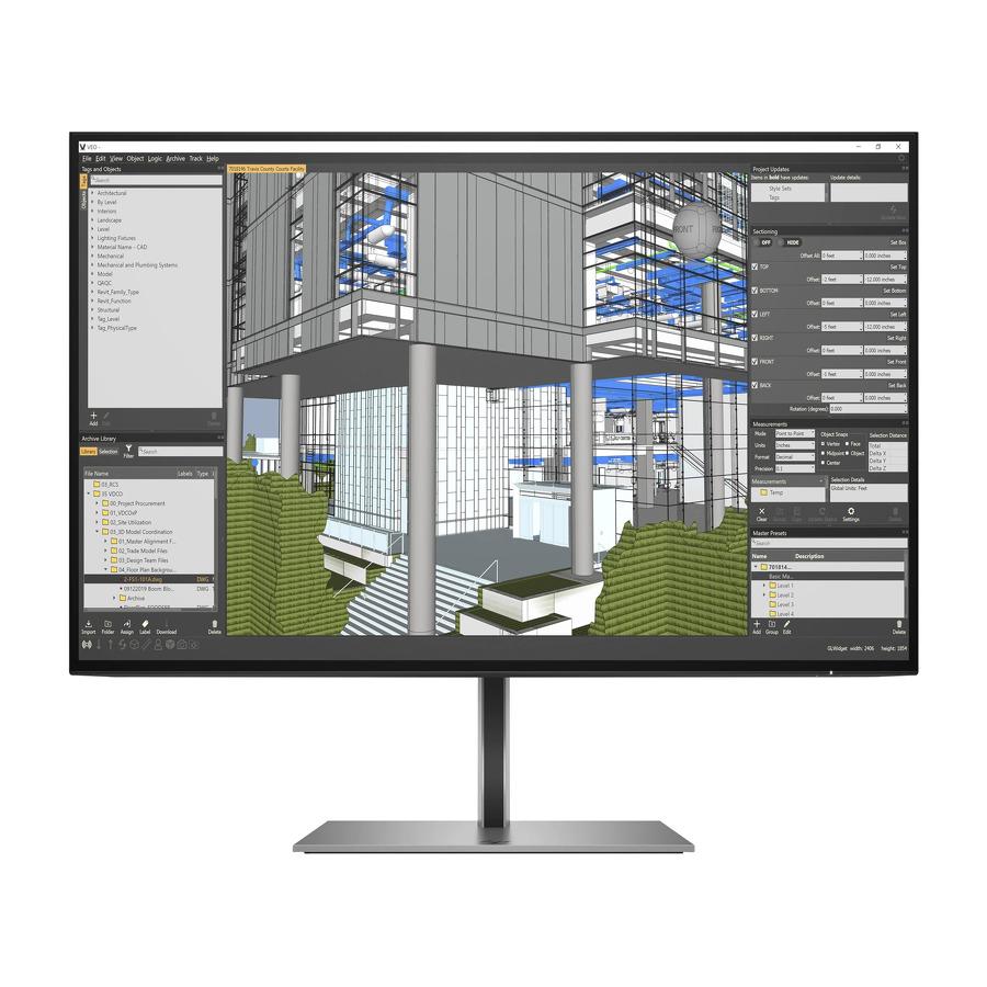Écran 24"" LED HP Z24N G3 Reconditionné - Hewlett-Packard reconditionné disponible sur Backmarket