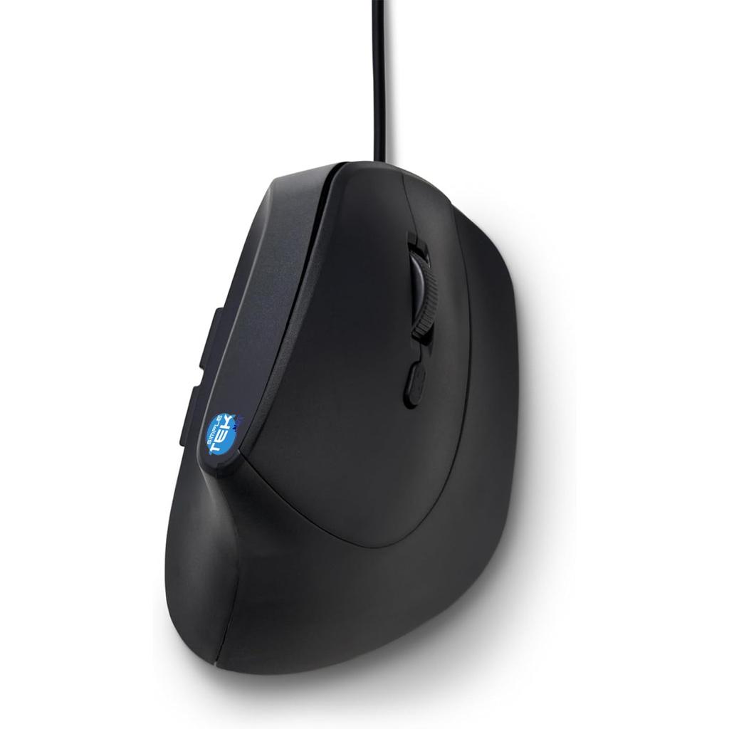 Souris Simpletek Vertical mouse, 1.6m cable, 1200/1800/2400/3600 DPI, 6 buttons Reconditionné - N/A reconditionné disponible sur Backmarket