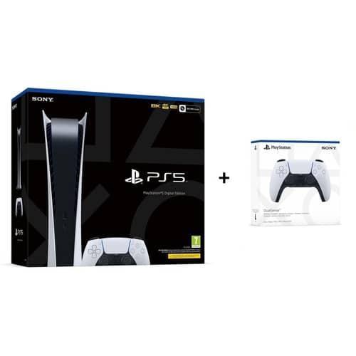 PlayStation 5 Digital Edition 825Go - Blanc Reconditionné - Sony reconditionné disponible sur Backmarket
