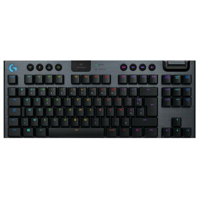 Acheter Clavier Logitech AZERTY Français Sans-fil rétroéclairé G915 TKL Reconditionné - 128,00 € Clavier Logitech AZERTY Français Sans-fil rétroéclairé G915 TKL Reconditionné - Logitech reconditionné disponible sur Backmarket