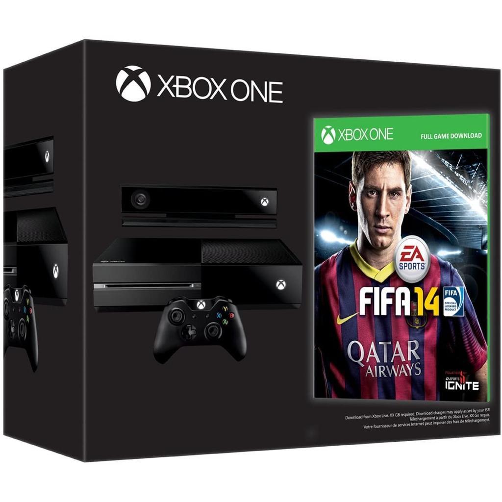 Acheter Xbox One 500Go - Noir - Edition limitée Day One 2013 + FIFA 14 Reconditionné - 296,88 € Xbox One 500Go - Noir - Edition limitée Day One 2013 + FIFA 14 Reconditionné - Microsoft reconditionné disponible sur Backmarket