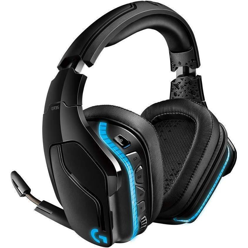 Casque gaming sans fil avec micro Logitech G935 - Noir Reconditionné - Logitech reconditionné disponible sur Backmarket