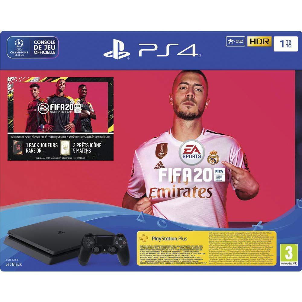 Acheter PlayStation 4 Slim 1000Go - Noir + FIFA 20 Reconditionné - 244,50 € PlayStation 4 Slim 1000Go - Noir + FIFA 20 Reconditionné - Sony reconditionné disponible sur Backmarket