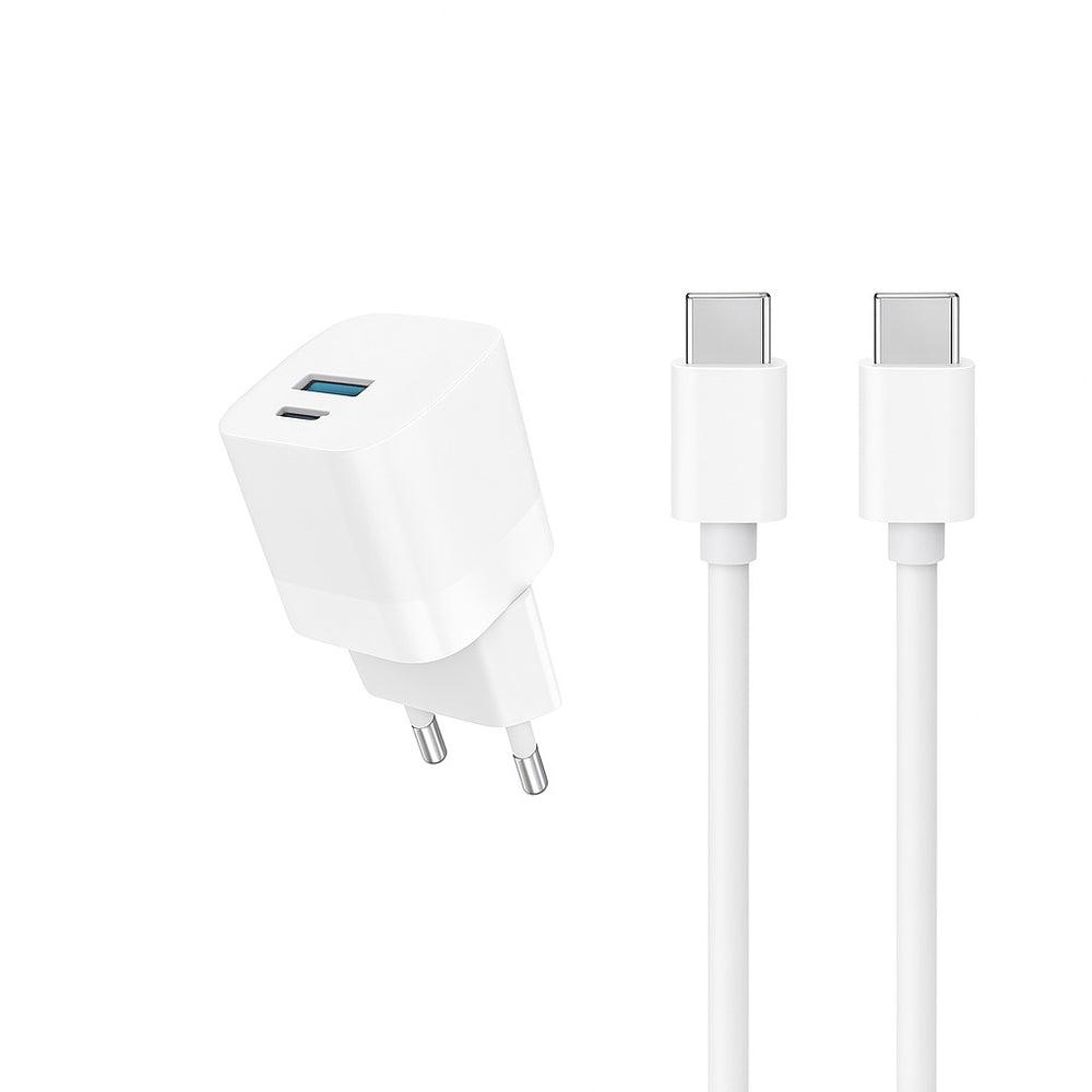 Acheter Câble et Prise Murale (USB-C + USB-C) 20W - WTK Reconditionné - 29,90 € Câble et Prise Murale (USB-C + USB-C) 20W - WTK Reconditionné - N/A reconditionné disponible sur Backmarket