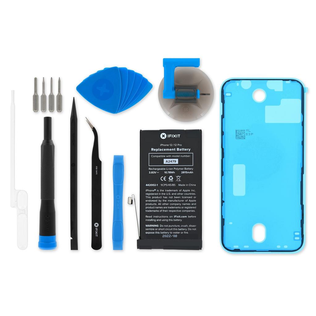 iFixit iPhone 12/12 Pro Kit de réparation Batterie Reconditionné - iFixit reconditionné disponible sur Backmarket