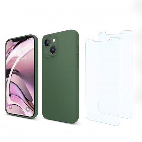 Acheter Coque iPhone 13 et 2 écrans de protection - Silicone - Vert Reconditionné - 22,99 € Coque iPhone 13 et 2 écrans de protection - Silicone - Vert Reconditionné - N/A reconditionné disponible sur Backmarket