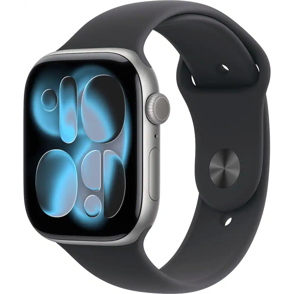 Acheter Apple Watch (2025) GPS 42 mm - Aluminium Gris sidéral - Bracelet sport Noir Reconditionné - 323,00 € Apple Watch (2025) GPS 42 mm - Aluminium Gris sidéral - Bracelet sport Noir Reconditionné - Apple reconditionné disponible sur Backmarket