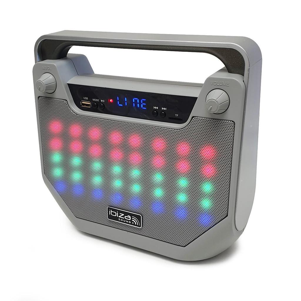 Enceinte Bluetooth Ibiza Sound Freesound 40SI - Gris Reconditionné - Ibiza Sound reconditionné disponible sur Backmarket