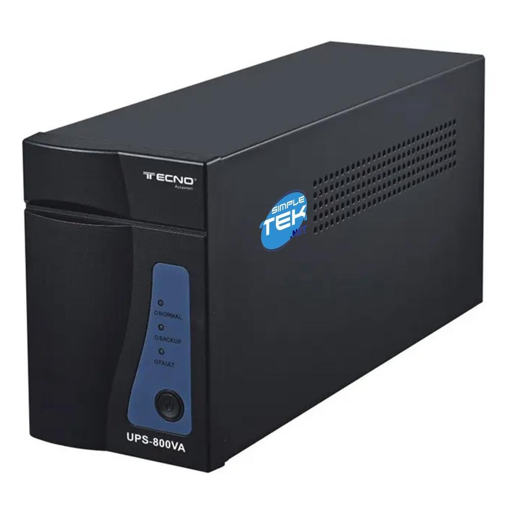 Câble Tecno UPS TC-800VA 320W, 2 Schuko/EU/ITA Exits Reconditionné - Tecno reconditionné disponible sur Backmarket