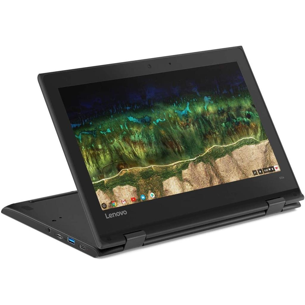 Lenovo 500E ChromeBook Celeron N4100 1.1 GHz 32Go eMMC - 4Go QWERTY - Anglais Reconditionné - Lenovo reconditionné disponible sur Backmarket