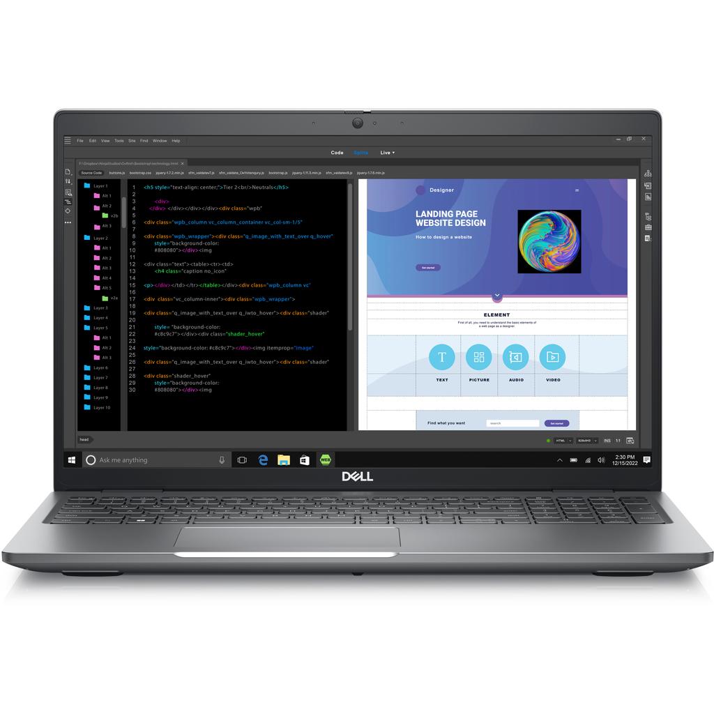 Dell Precision 3580 15"" Core i7 1.9 GHz - SSD 512 Go - 32 Go QWERTY - Anglais Reconditionné - Dell reconditionné disponible sur Backmarket