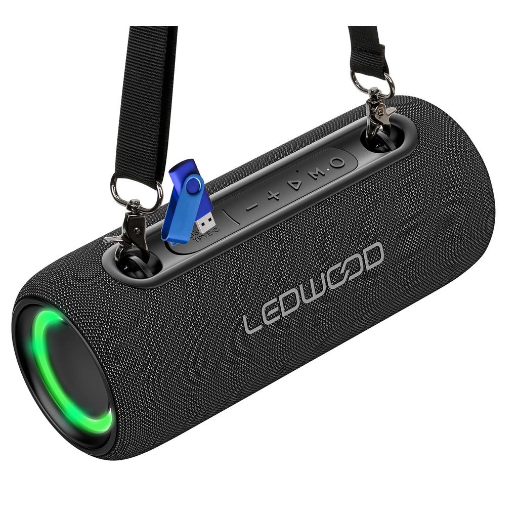 Enceinte Bluetooth Ledwood XS200 - Noir Reconditionné - N/A reconditionné disponible sur Backmarket