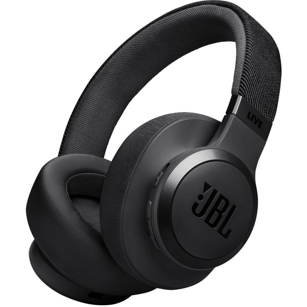 Casque réducteur de bruit sans fil avec micro Jbl Live 770 NC - Noir Reconditionné - JBL reconditionné disponible sur Backmarket