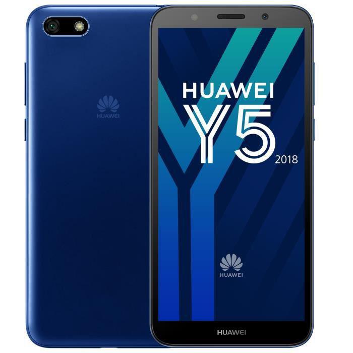 Huawei Y5 Prime (2018) 16 Go - Bleu - Débloqué Reconditionné - Huawei reconditionné disponible sur Backmarket